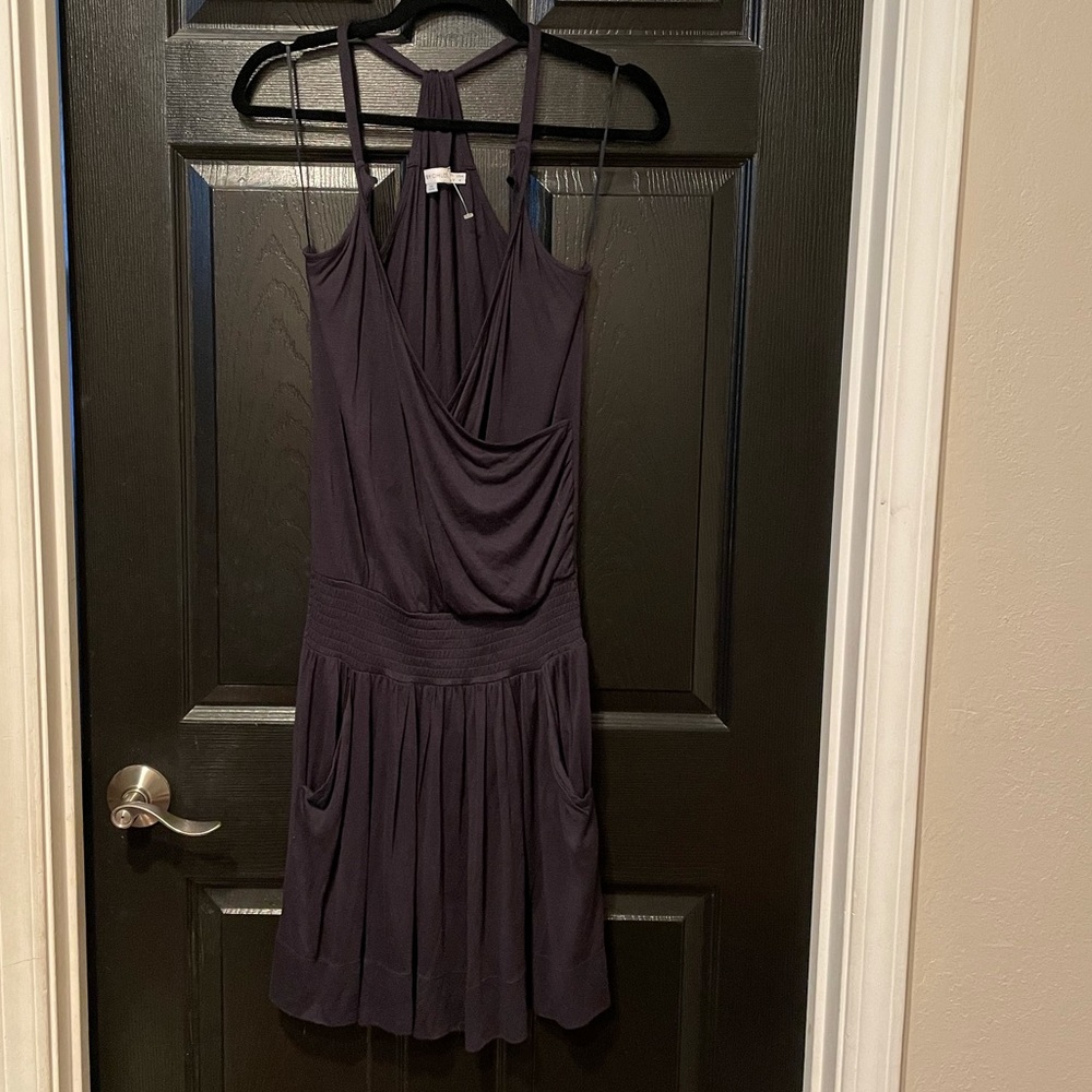 see by Chloe black beach cover up dress